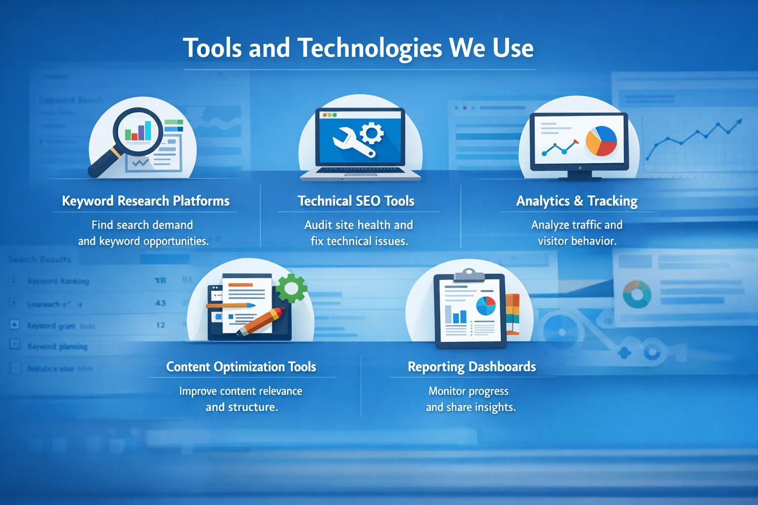 Tools and Technologies