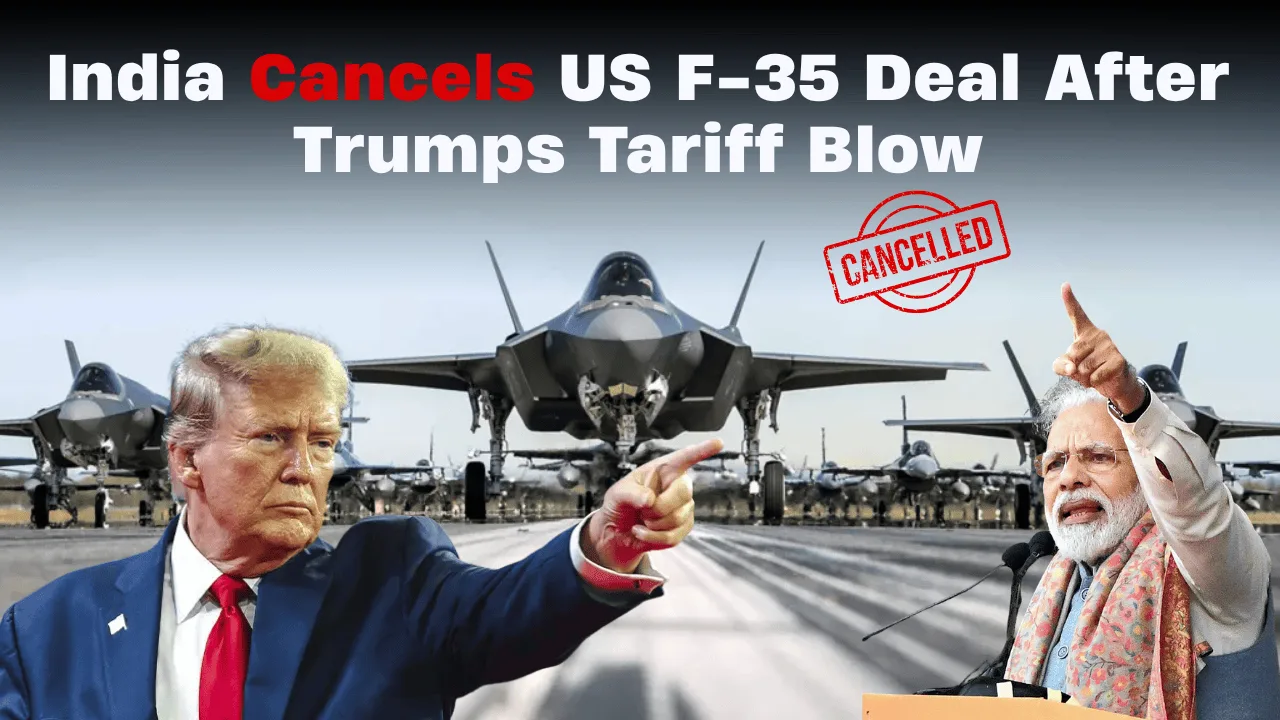 India Cancels US F-35 Deal After Trump’s Tariff Blow