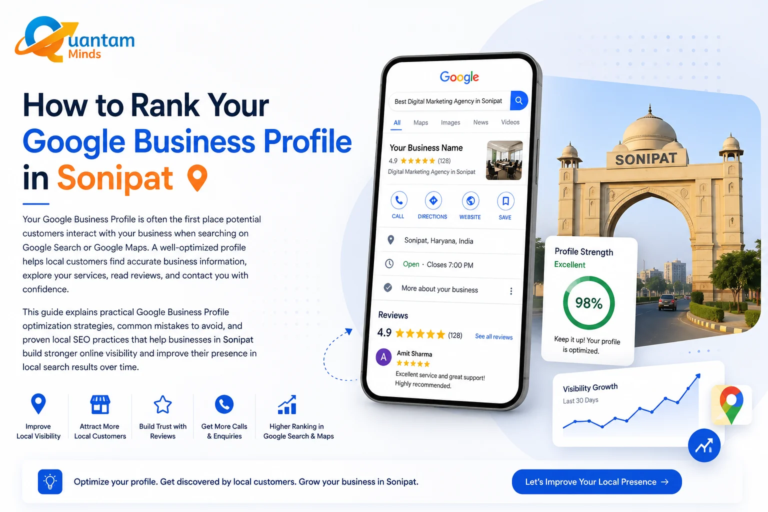 How to Rank Your Google Business Profile in Sonipat