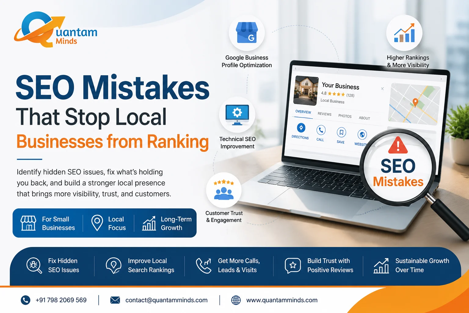 SEO Mistakes That Stop Local Businesses from Ranking
