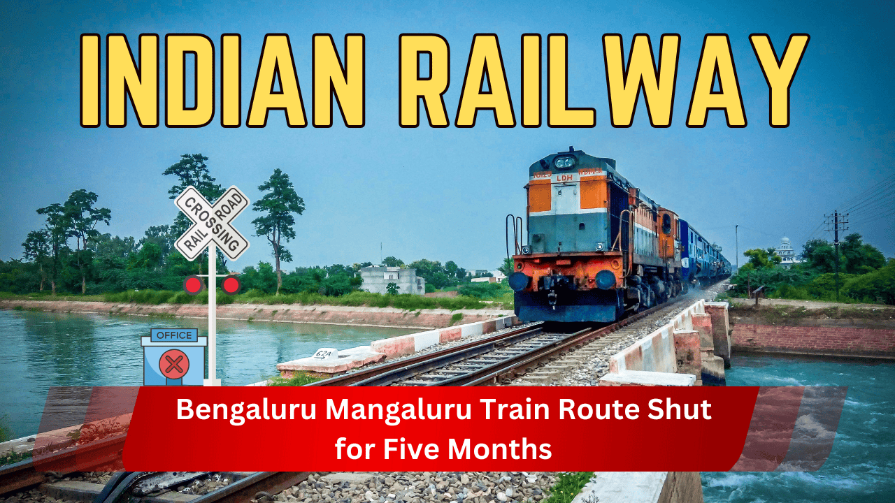 Bengaluru–Mangaluru Trains Suspended 5 Months for Electrification