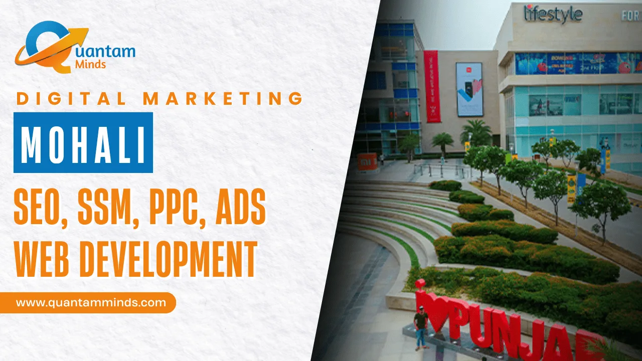 Digital Marketing Company in Mohali – SEO, Google Ads, social media marketing