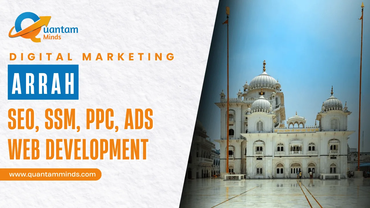 Digital Marketing Company in Arrah – SEO, Google Ads, social media marketing